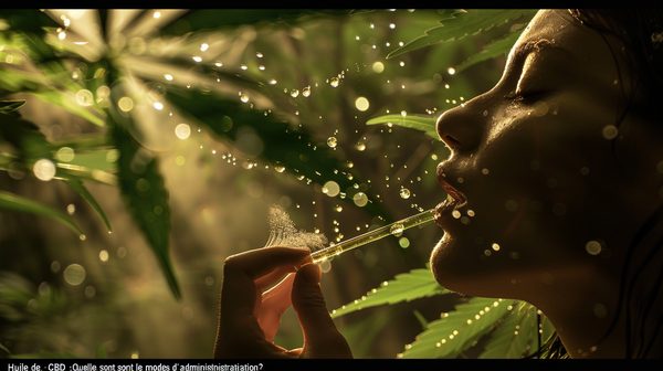 Huile de chanvre : quelles sont les modes d'administration ?