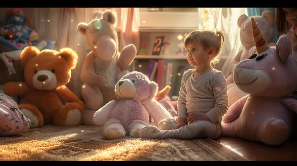 La magie des peluches pour petits et grands